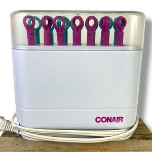 Conair Hot Sticks Flexible 14 Rollers Quick Heating In Box Works Works Clean